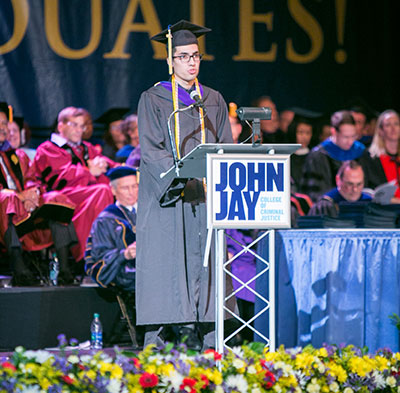 John Jay 2016 valedictorian Albin Lepiz