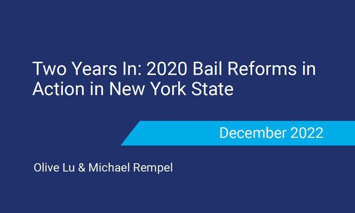 The Real Impact Of Bail Reform In New York State: Two Years Post ...