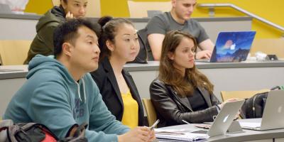 Students in classroom